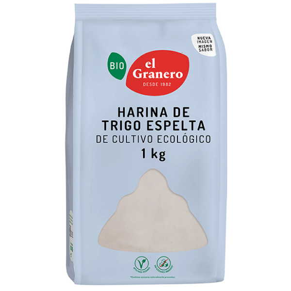 Harina Espelta Blanca Bio 1 Kg. - El Granero