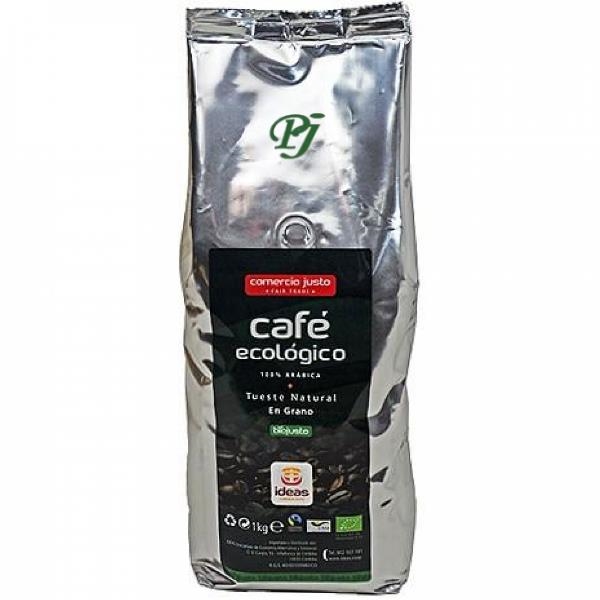 Café Arábica Tueste Natural Grano Bio 1 Kg. - Comercio Justo