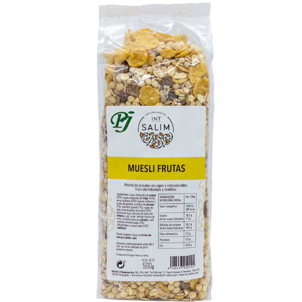 Muesli De Frutas 500 G. - Int Salim