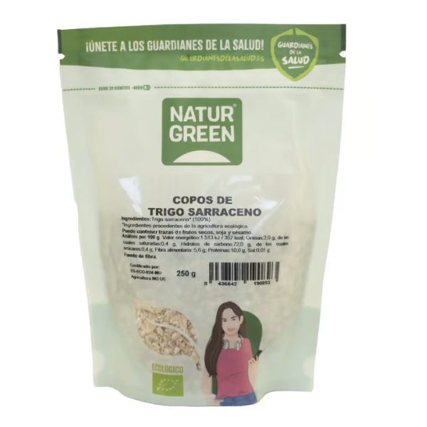 Copos Trigo Sarraceno 250 G. - Naturgreen