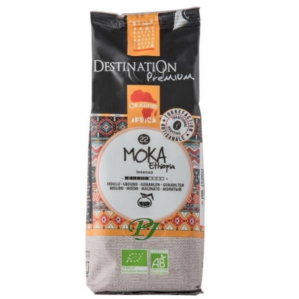 Café Moka Etiopía Molido 250 G. - Destination