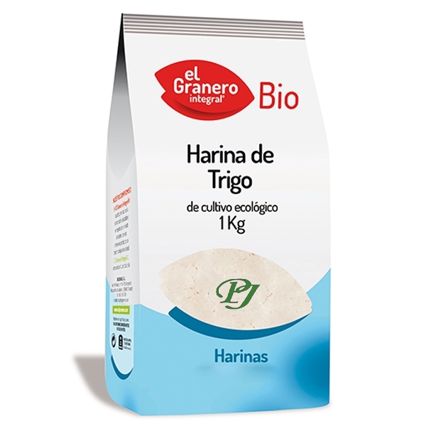 Harina Trigo Blanca Bio 1 Kg. - El Granero