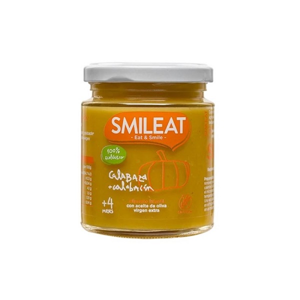 Potito Calabaza Calabacín Eco 230 G. - Smileat