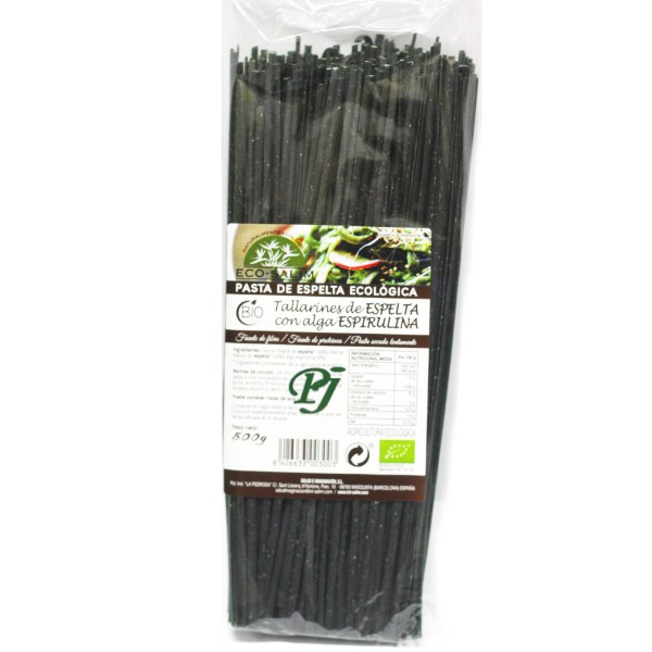 Tallarines Espelta Con Alga Espirulina Bio 500 G. - Eco Salim