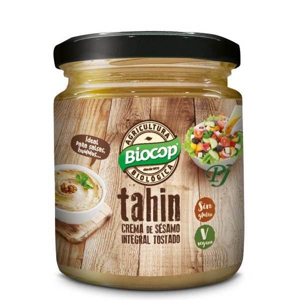 Tahin Integral Tostado Sin Sal 225 G. - Biocop