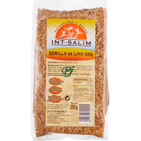 Semilla Lino Dorada 250 G. - Int Salim