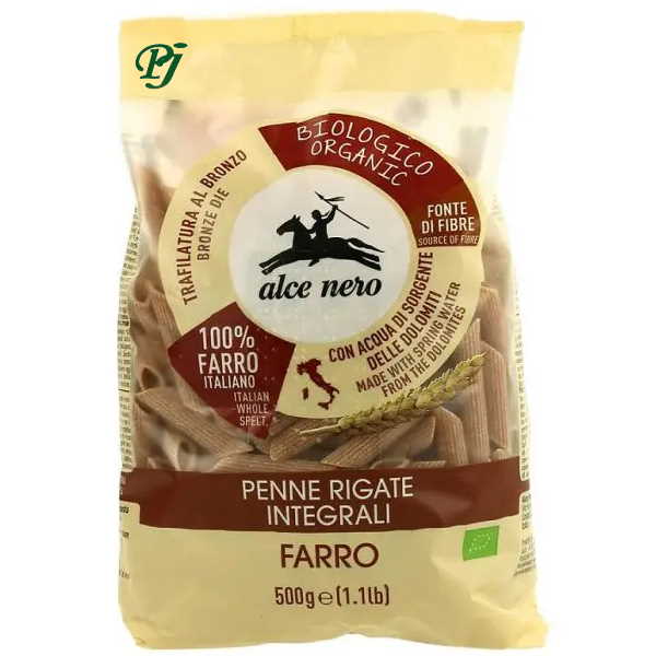 Macarrones Espelta Integrales 500 G. - Alce Nero