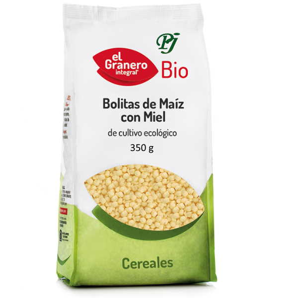 Bolitas Maíz Miel 350 G. Bio - El Granero