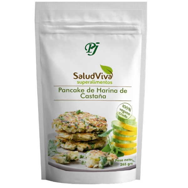 Pancakes Harina Castaña Eco 265 G. - Saludviva