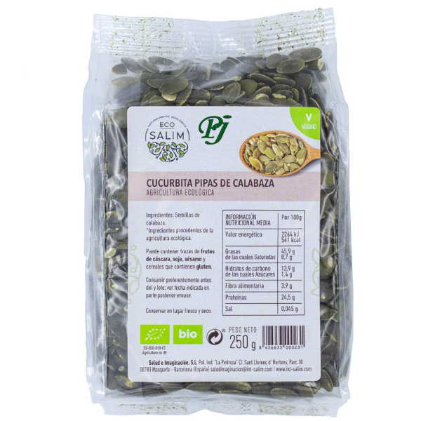 Cucurbita Pipa De Calabaza 250 G. - Int Salim