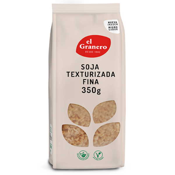 Soja Texturizada Fina 350 G. - El Granero