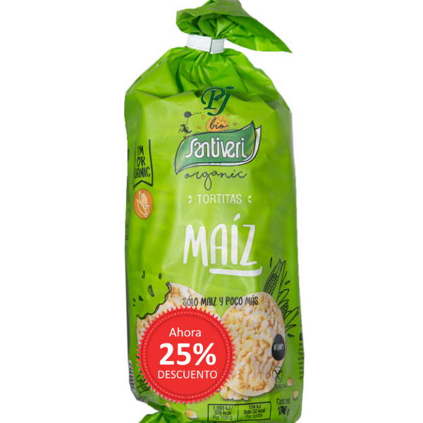 Naturalia Tortitas Maíz 130 G. Bio - Santiveri