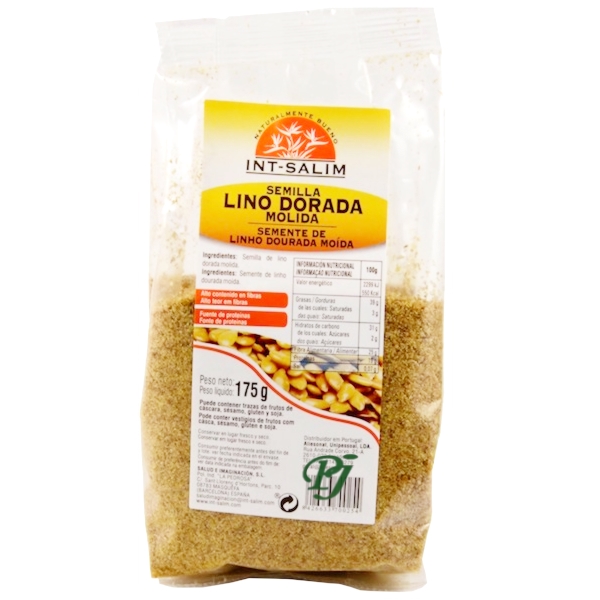 Semilla Lino Dorada Molida 175 G. - Int Salim