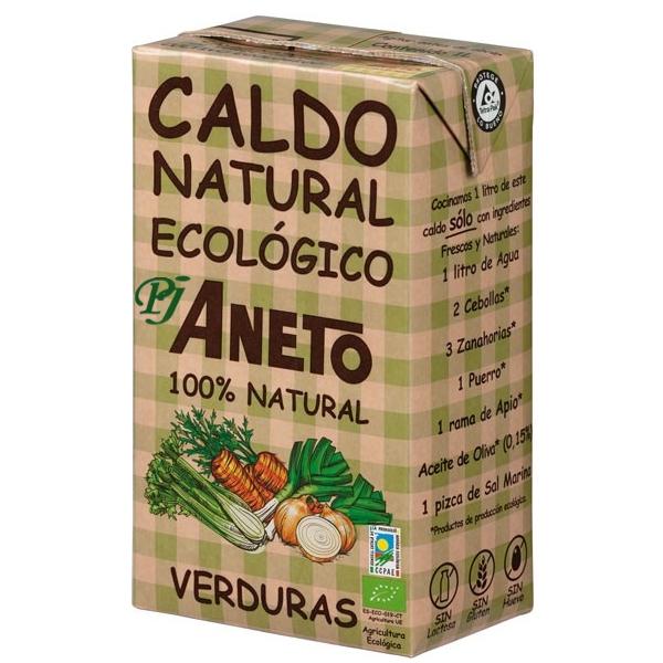 Caldo De Verduras 1 L. - Aneto