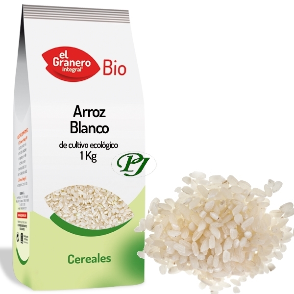 Arroz Blanco Redondo Eco 1 Kg. - El Granero