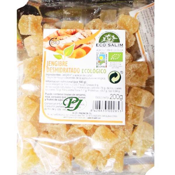 Jengibre Bio Deshidratado Bio 200 G. - Eco Salim
