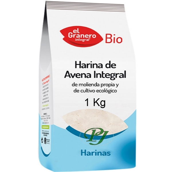 Harina Avena Integral Bio 1 Kg. - El Granero