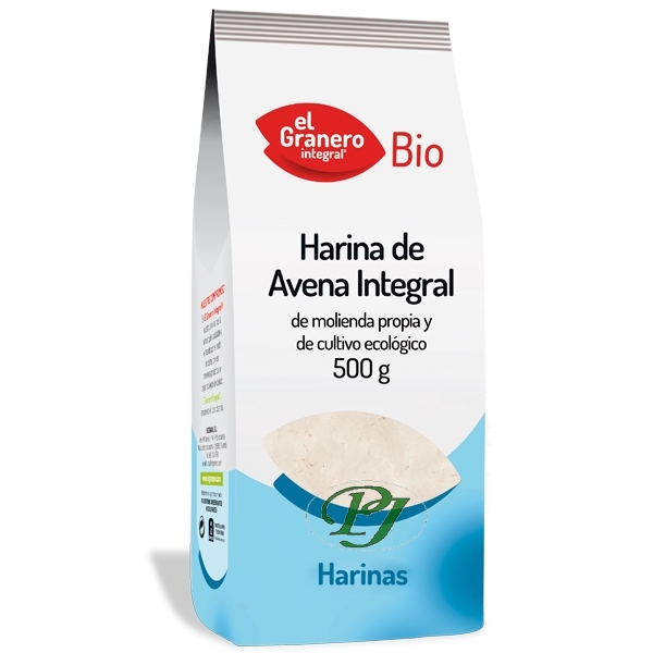 Harina Avena Integral 500 G. Bio - El Granero