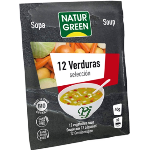 Sopa Verduras Sobre 40 G. - Naturgreen