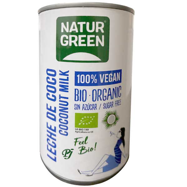 Leche De Coco Bio 400 G. - Naturgreen
