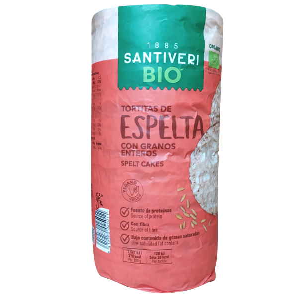 Tortitas Espelta Bio 100 G. - Santiveri