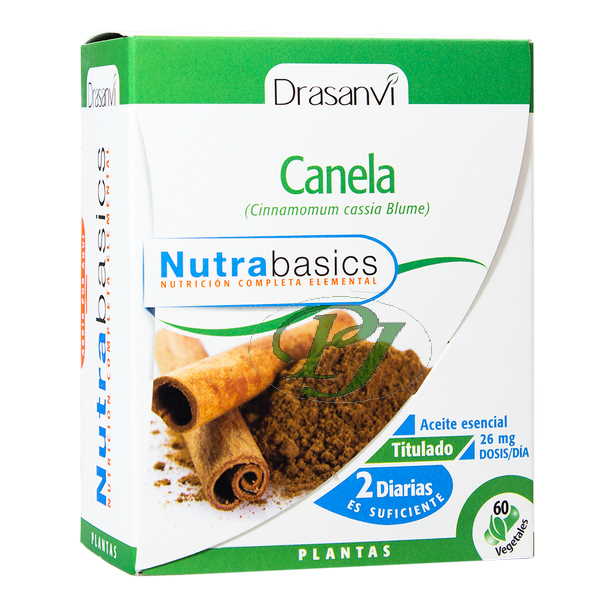 Canela 60 Cápsulas Vegetales - Drasanvi