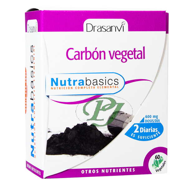 Carbon Vegetal 60 Capsulas Vegetales - Drasanvi