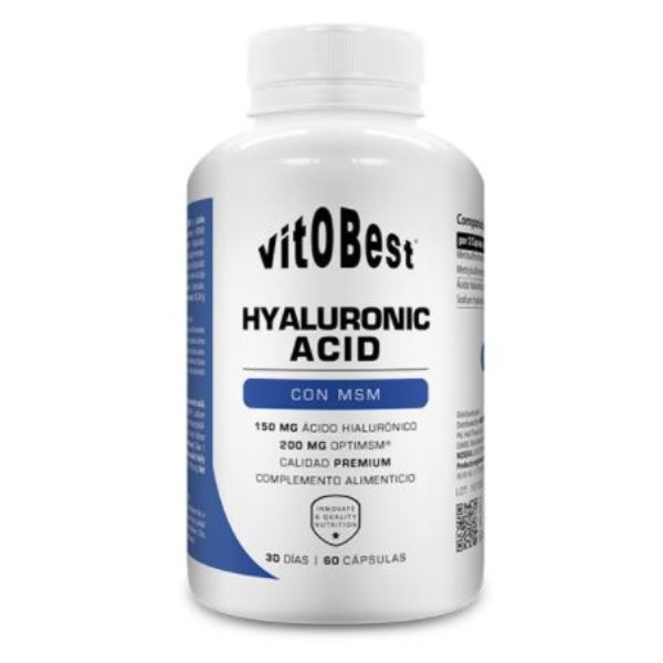 Ácido Hialurónico Msm 60 Cápsulas - VitoBest