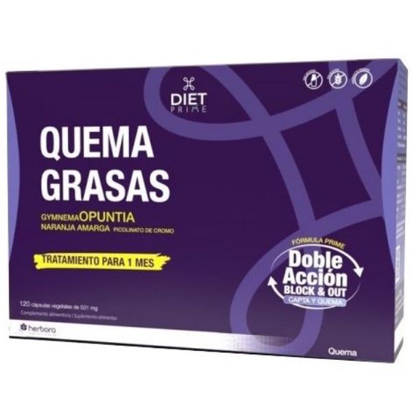 Quemagrasas 120 Cápsulas Diet Prime - Herbora