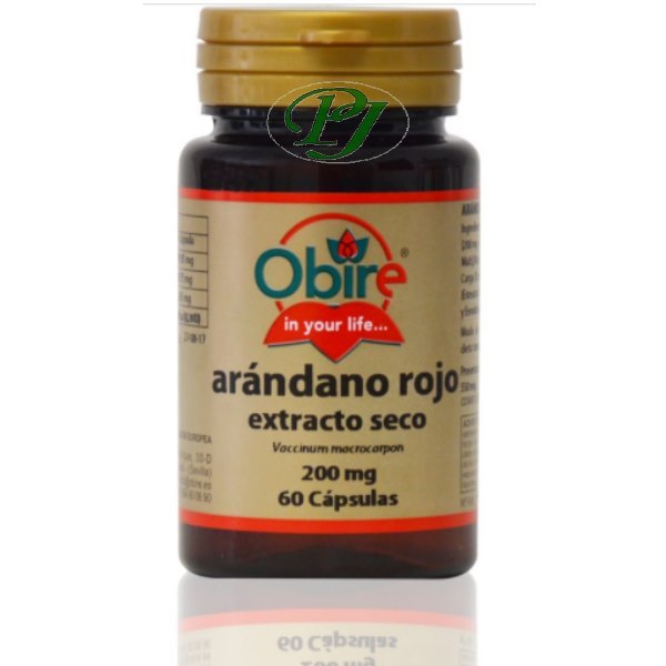 Arándano Rojo 60 Cápsulas 200 Mg. - Nature Essential