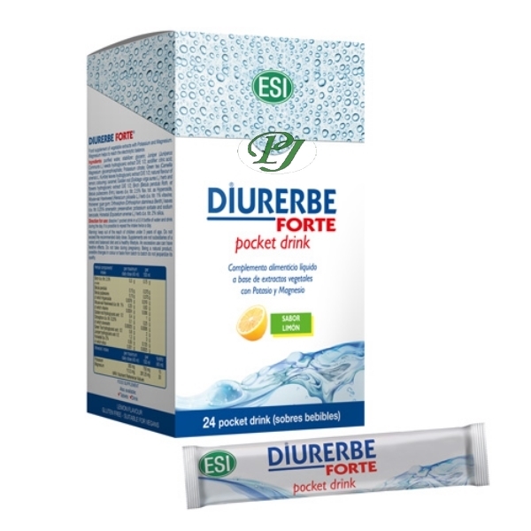 Diurerbe Forte 24 Sobres Limón - Esi