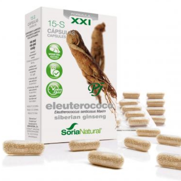 Eleuterococo 15 S 30 Cápsulas Fórmula Xxi - Soria Natural