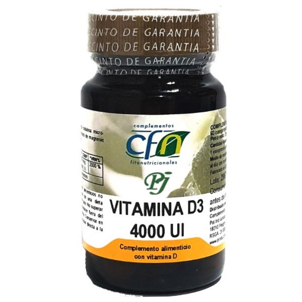 Vitamina D 60 Cápsulas 4000 Ui. - Cfn