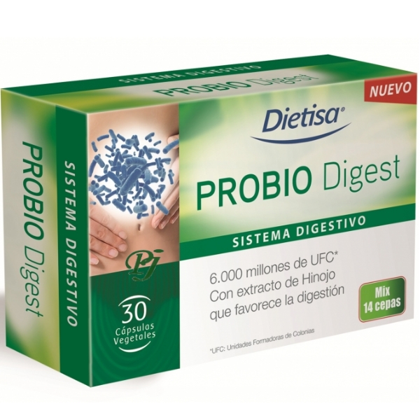 Probio Digest 30 Cápsulas - Dielisa
