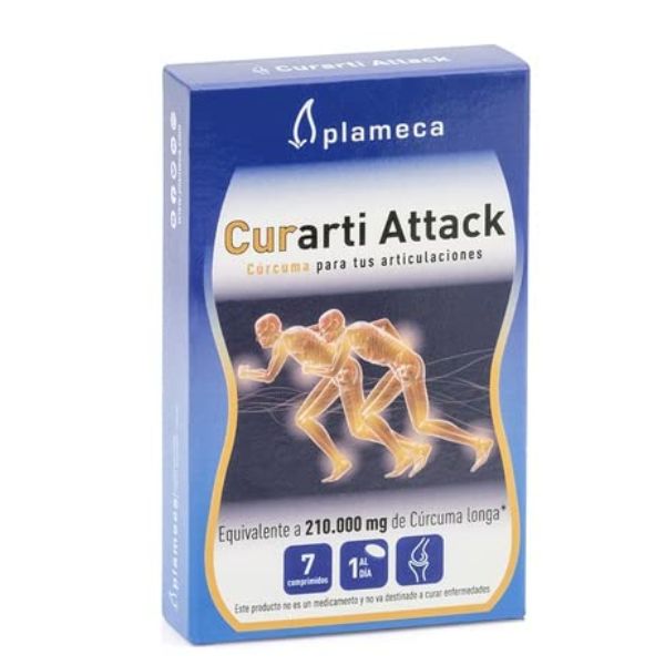 Curarti Attack 7 Comprimidos - Plameca