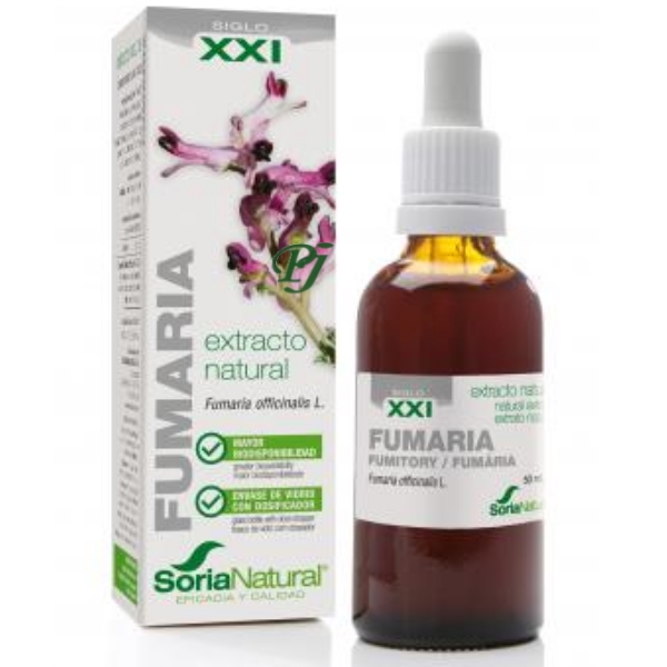 Extracto Fumaría Fórmula Xxi 50 Ml. - Soria Natural