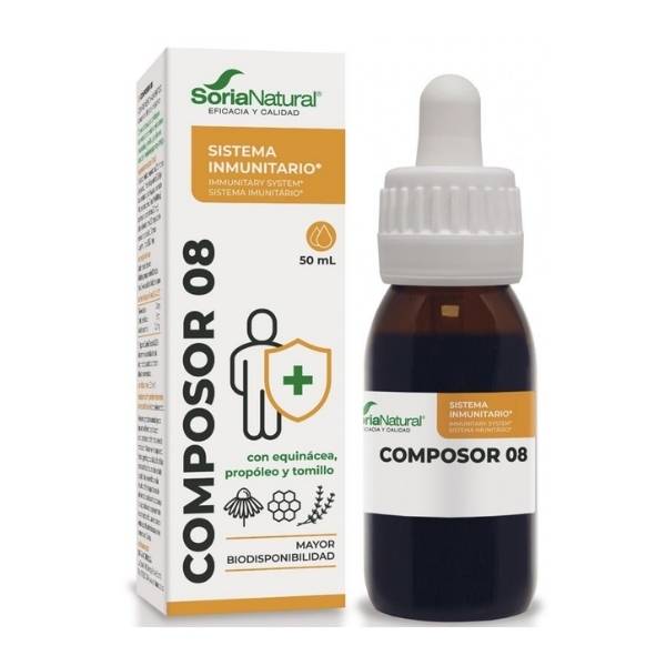 [0501859] Composor 08 Echina Fórmula Xxi 50 Ml. - Soria Natural