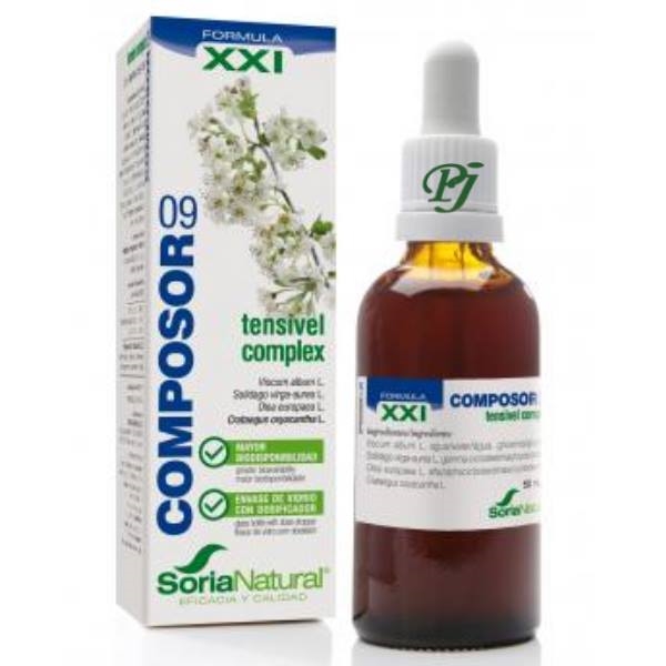 Composor 09 Tensivel Fórmula Xxi 50 Ml. - Soria Natural