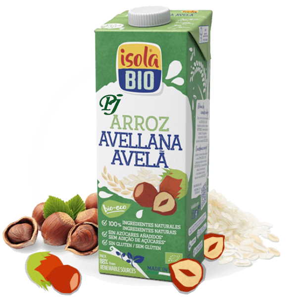 Bebida Arroz Avellanas Bio 1 L. - Isola