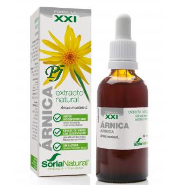 Extracto Árnica Fórmula Xxi 50 Ml. - Soria Natural