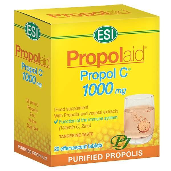 Propóleo C 20 Comprimidos Efervescentes 1000 Mg. - Esi