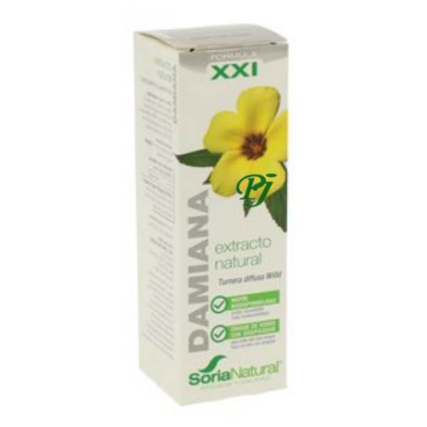 Extracto Damiana Fórmula Xxi 50 Ml. - Soria Natural