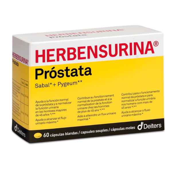 Herbensurina Próstata 60 Cápsulas - Deiters