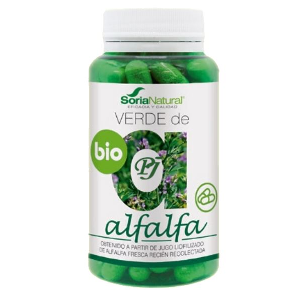 Verde De Alfalfa 80 Cápsulas Bio - Soria Natural