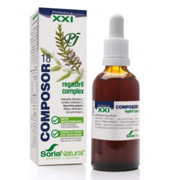 Composor 18 Regastril Fórmula Xxi 50 Ml. - Soria Natural