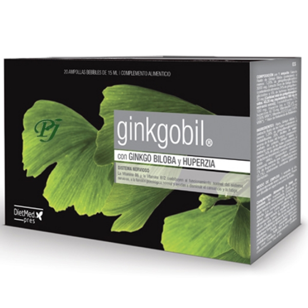 Ginkgobil 20 Ampollas - Dietmed