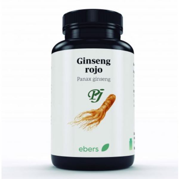 Ginseng Rojo 60 Cápsulas 500 Mg. - Ebers