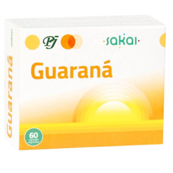Guarana 60 Cápsulas 500 Mg. - Sakai