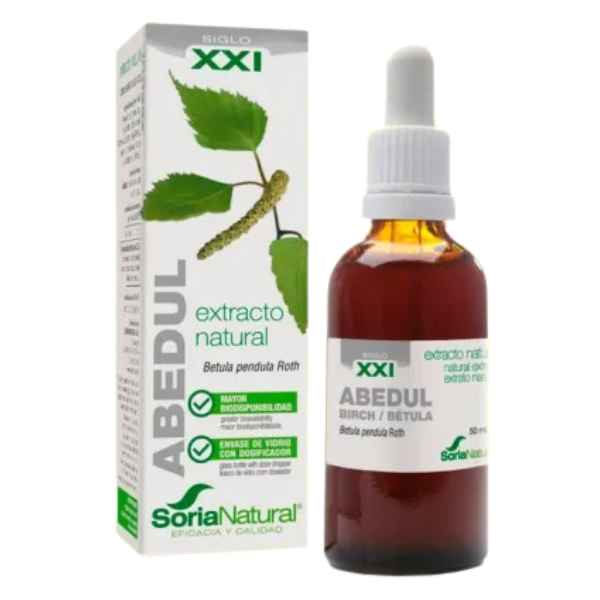 Extracto Abedul Fórmula Xxi 50 Ml. - Soria Natural
