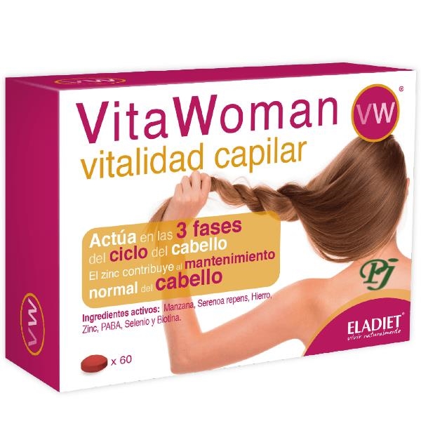 Vitawoman Vitalidad Capilar 60 Comprimidos - Eladiet